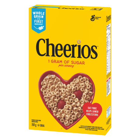 Cheerios CA, Original, front of pack, 430g